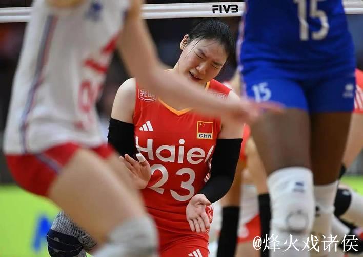中国女排1-3不敌法国女排 遗憾无缘世锦赛八强